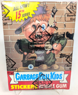 BBCE NON-DIECUT Topps Garbage Pail Kids 15th Series 15 GPK 48 Wax Pack OS15 BOX