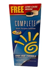 Complete MultiPurpose Solution Easy Rub Formula 4 oz Discontinued 1 Box 