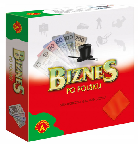 BIZNES PO POLSKU GRA PLANSZOWA POLSKIE GRY RODZINNE pomysł na prezent Eurobiznes