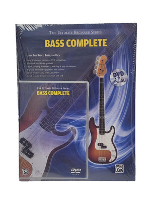 The Ultimate Beginner Bass Complete Book and DVD