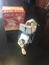Vintage HOLD-RITE Automatic Fishpole Holder in Box Original Never Used