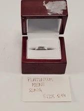 Auth CHAUMET Ring Liens Evidence Wedding Band 950 1310425 Platinum