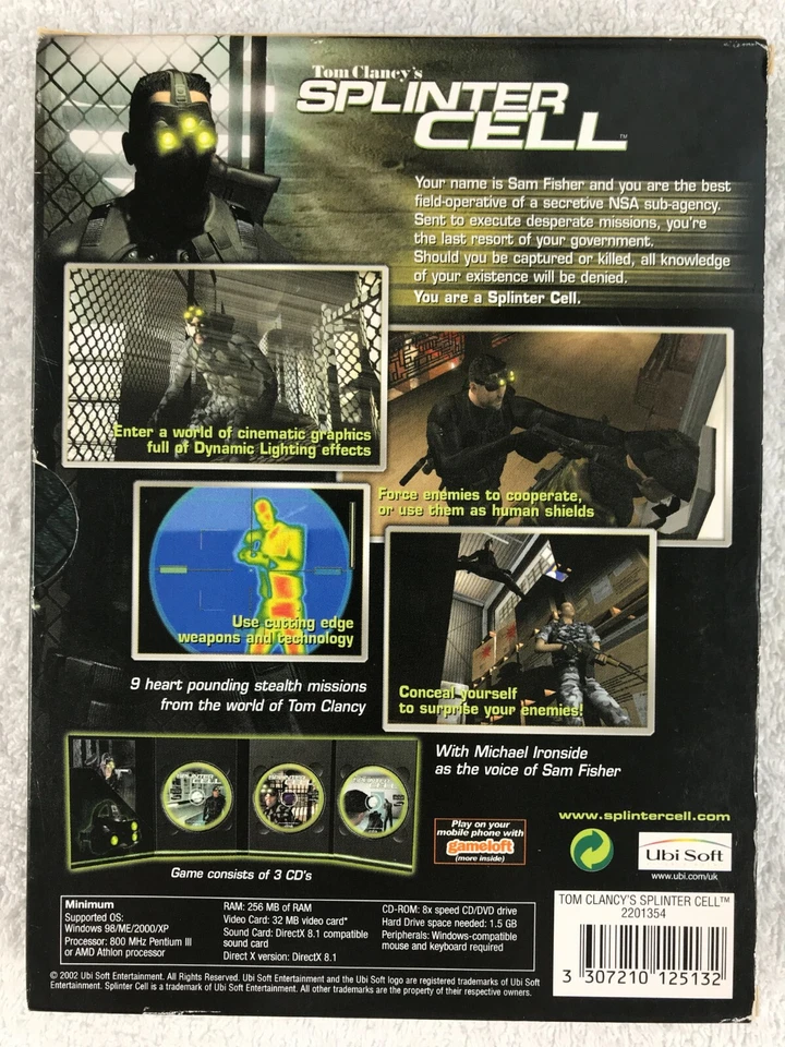 Tom Clancy's Splinter Cell (PC: Windows, 2003) - Ubisoft - Image 2 of 4