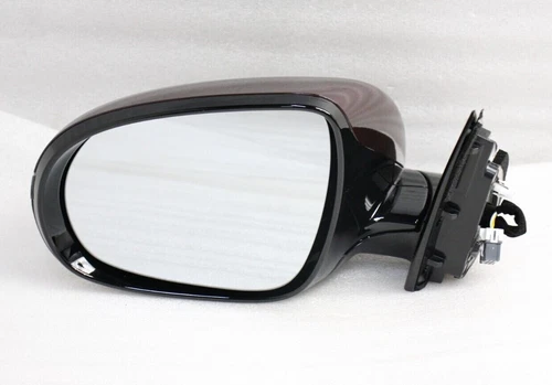 2016-2018-2020 KIA SORENTO DRIVER LEFT SIDE MIRROR POWER TURN SIGNAL OEM MAROON