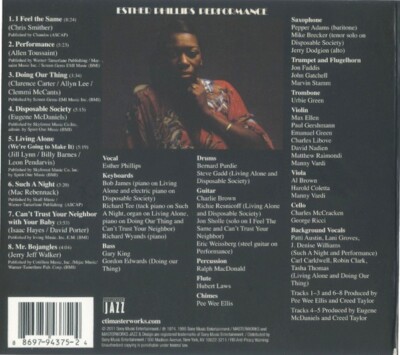 Esther Phillips Performance (CD)