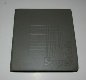 SuperCalc 3 Spreadsheet Software IBM-PC DOS 5.25&#034; Floppy with Manual