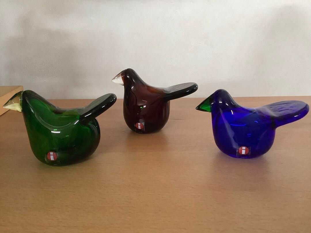 断*♡様 /Birds by Toikka Sieppo iittala Birds by Oiva Toikka Sieppo Sieppo light blue x