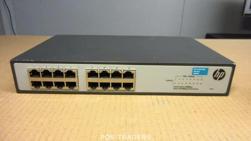 HP OfficeConnect 1420 Switch 16-Port Gigabit RJ-45 Unmanaged EXCL RACK EARS