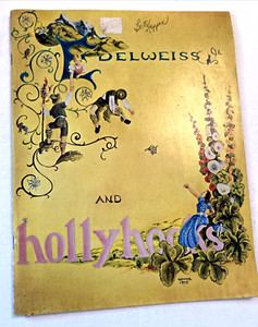 Edelweiss and Hollyhocks by Winnie Noah Decorative Painting Book 1975 Paperback