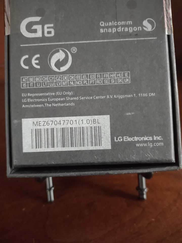LG G6 Brand New Sealed in the Box Unlocked Smartphone Phone LG-H873 Black - Image 3 of 3