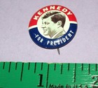 John F. Kennedy Political Button Lot of 4 - JFK Presidential Buttons — photo 3