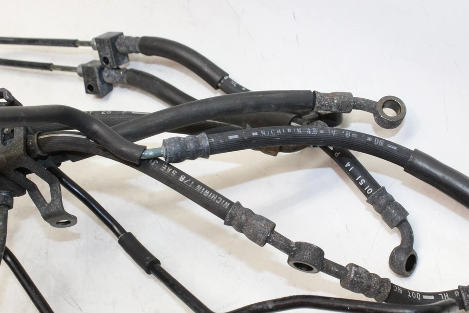 2006 Honda St1300 Brake Caliper Hoses Lines Set - Image 4 of 4