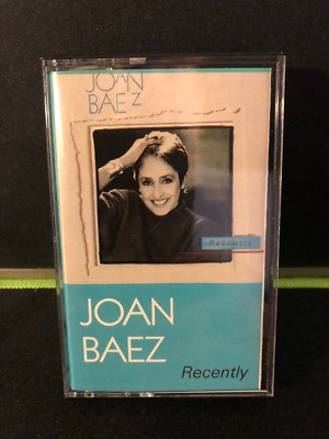Cassette: JOAN BAEZ - Recently - 1987 Gold Castle Records BIKO w/ Peter Gabriel