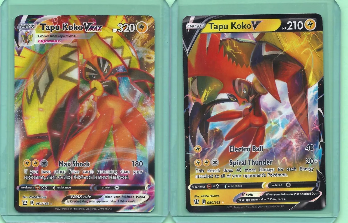 Tapu Koko V - Battle Styles Pokémon card 050/163