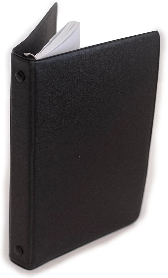 Libro de notas de hojas sueltas HNR Essentials 6 3/4 X 3 3/4", carpeta de 6 anillos con papel extra  Foto 3 de 4