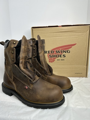 Red Wing Dynaforce 903 Work Boots Brown Oiled Leather Waterproof EH Rated Mens 9 Red Wing DynaForce 903 Electrical Haz Work | Mercari main image 4