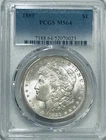 1889 P Morgan Silver Dollar PCGS MS64 Better Date Morgan