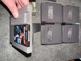 Lot jeux Nintendo NES - Super Mario Bros / Duck Hunt / Tortues Ninja / Star Wars