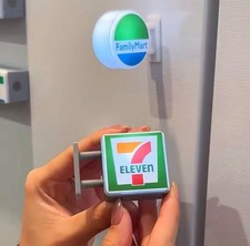 7 Eleven Fridge Magnet, Cool Maget Gifts, Light Up Magnet Decorate Gift UK