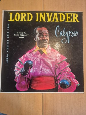 Lord Invader- Calypso: 12'' Vinyl LP, Audio Fidelity, US, 1956