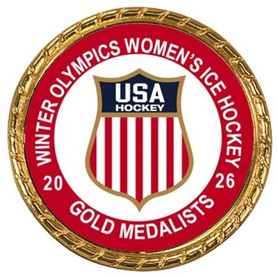Tribute Coin 2026 Winter Olympics Team USA Women's Ice Hockey Gold Medalist