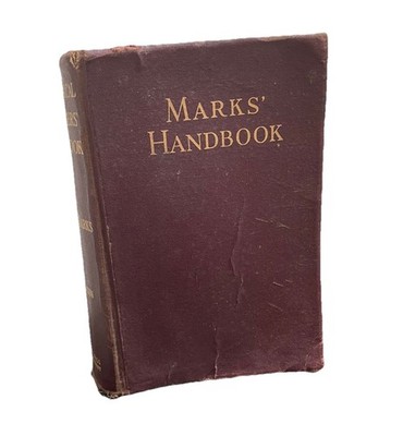Marks' Standard Handbook for Mechanical Engineers Fifth Edition 1951