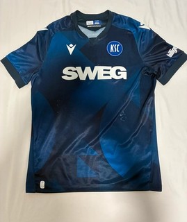 Sammlungsauflösung.org. Karlsruher SC Trikot KSC GR.M MACRON.