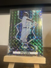 2022 Panini Mosaic - Kyle Lewis #61 Green Mosaic Prizm