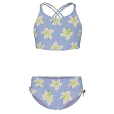 NEW  45 ROXY GIRL PARTY WAVES 2 PIECE GIRLS SWIMSUIT SZ 14