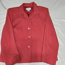 Vintage Pendleton Silk-Wool Herringbone Blazer Jacket