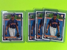 Brice Matthews 2024 Bowman 1st Draft Paper Lot (4) Cards #BP-69