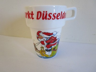 Weihnachtsmarkt Dusseldorf Christmas Mug by Koessinger AG Germany