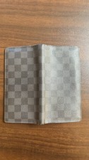 Authentic Louis Vuitton Long Portefeuille Brazza Damier Graphite Wallet