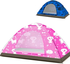 Kidzadventure 2 in 1 Indoor/Outdoor Tent for Kids, Small 1 or 2 Toddler/Kids Ten