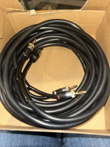 Mediabridge Speaker Cable Terminated 12AWG 25ft Black SWT-12B-25B