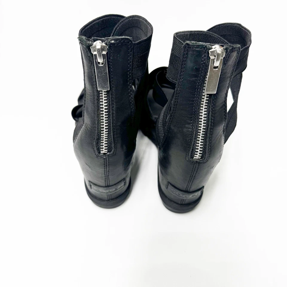 Sorel Women's Joanie II Wedge Strappy Sandal Size 9 Black - Image 3 of 4