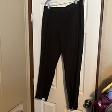 Perry Ellis Tuxedo Suit Pants Mens Size 34 X 30 Black