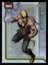 2026 Topps Chrome Marvel - IRONFIST - Rainbow Refractor Card #56