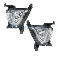 For 16 17 18 Sorento EX, L, LX Front Driving Fog Light Lamp Assembly Set Pair