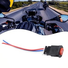 Button Switch Plastic Scooter 1x Accessories Double Flash Lamp