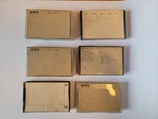 6 Kompaktkassetten - je 90 Minuten - bespielt - Rockmusik 70/80'er Jahre