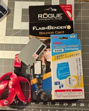 Camera Accessories Lot of 3 NEW Rogue Flashbender 2 Hansa 800M Dig Gray Card