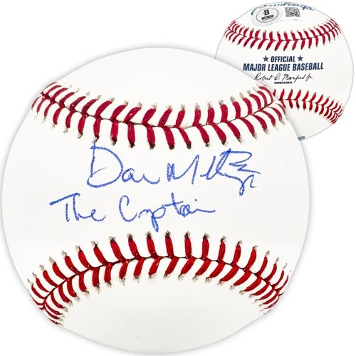 Don Mattingly Signed MLB Baseball New York Yankees "The Captain" Beckett Witness