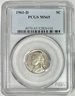 1961-D Jefferson Nickel, PCGS MS-65