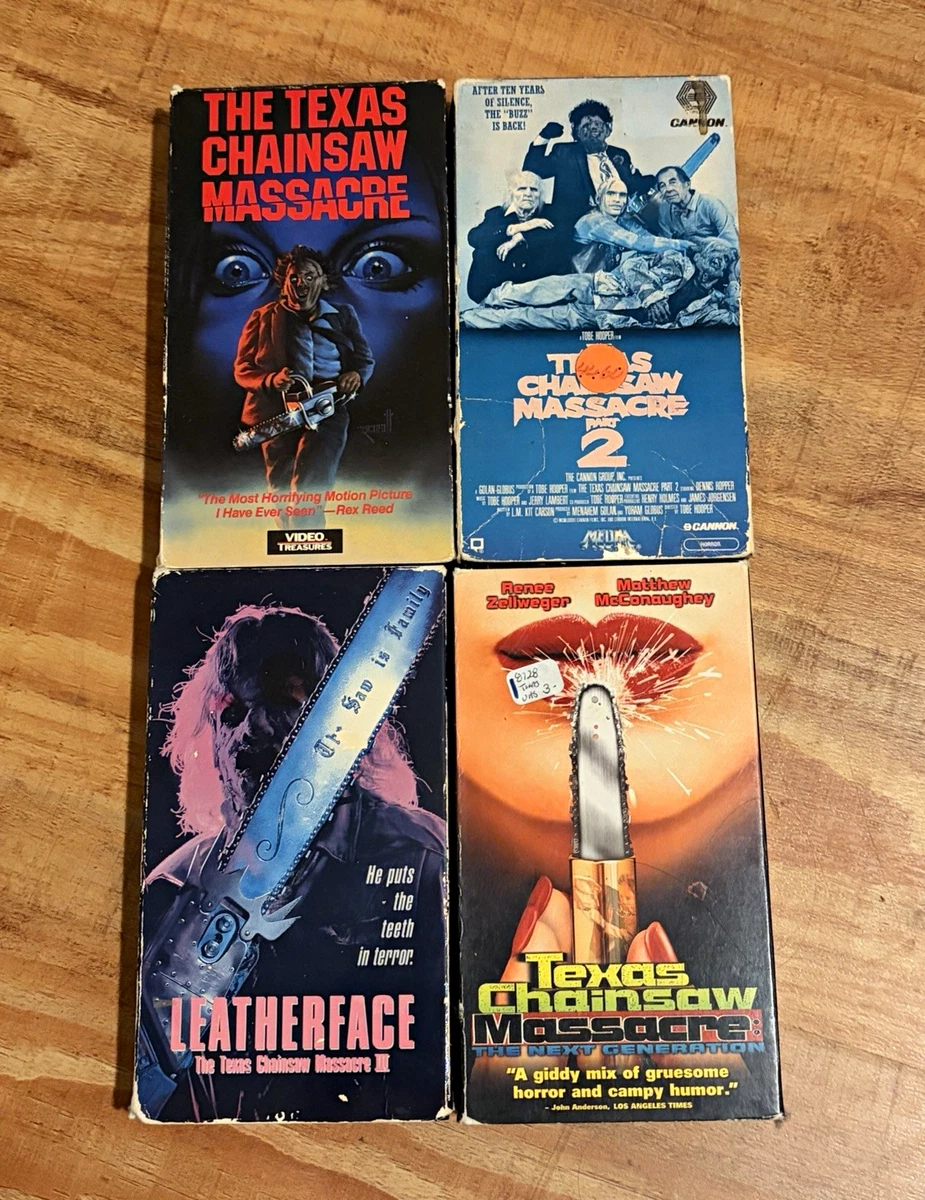 25+ The Texas Chainsaw Massacre NTSC VHS Tapes for sale | Updated