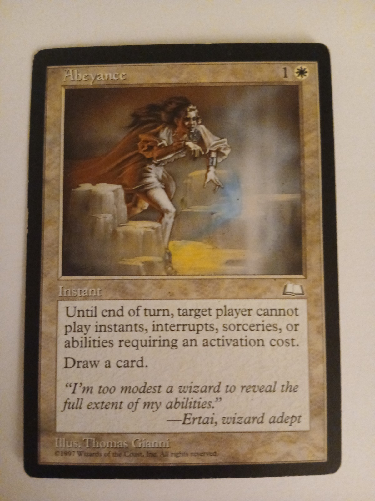 Abeyance HP MTG Magic the Gathering Weatherlight