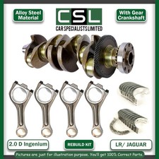 Land Range Rover Sport 2.0 D 204DTD AJ20D4 Single Turbo Shaft + Overhaul Kit