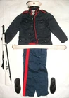 GI Joe Vintage 1964 1966 1967 Action Marine Dress Parade Lot w/ Shoes & White M1
