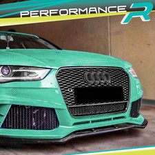 Schwarz Wabengrill Kühlergrill für AUDI A4 B8.5 B8 8K S4 2011-2015 Facelift