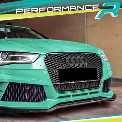 Schwarz Wabengrill Kühlergrill für AUDI A4 B8.5 B8 8K S4 2011-2015 Facelift